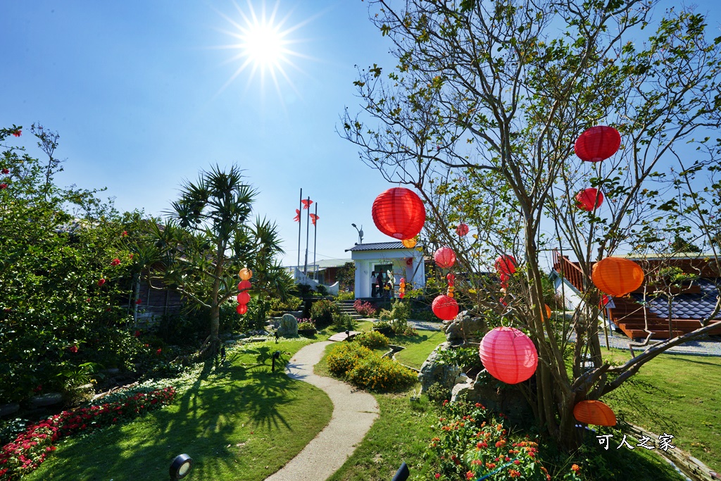 中式風格景觀,田尾花佈院