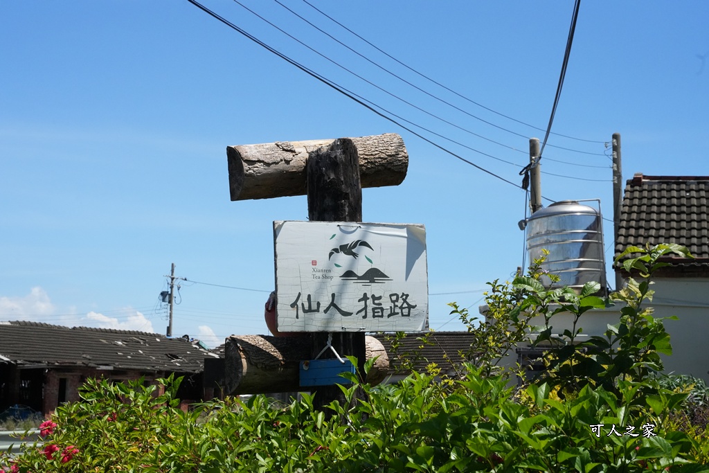 仙人指路咖啡,台南七股,台南下午茶,台南秘境咖啡,寧靜咖啡廳,寵物友善,庭園咖啡,漁村,白色貨櫃屋,自家烘焙咖啡