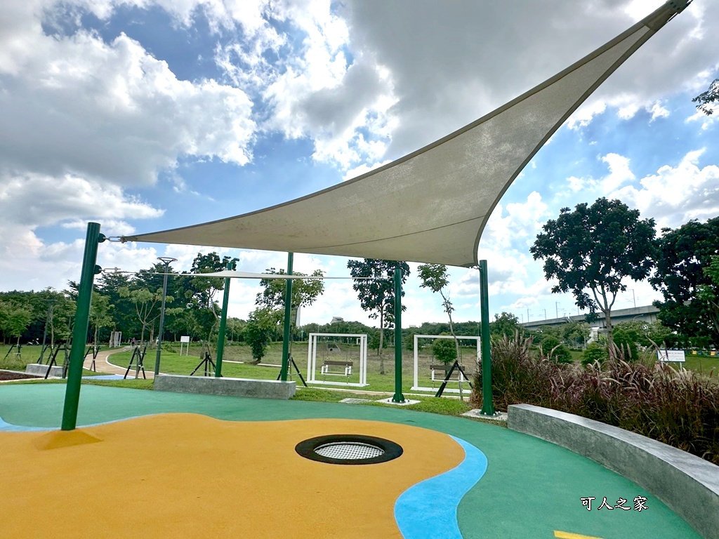 免費公園,彰化親子景點,溜滑梯,滑索,熊趣米公園,田中公園,親子放電,遛小孩