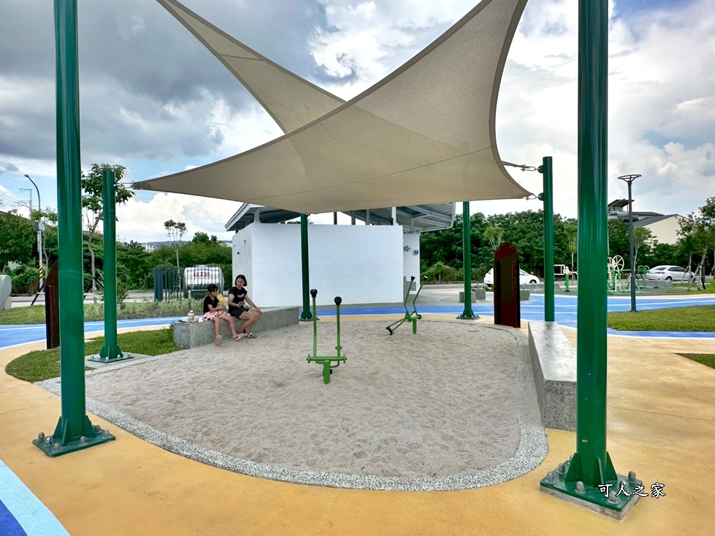 免費公園,彰化親子景點,溜滑梯,滑索,熊趣米公園,田中公園,親子放電,遛小孩