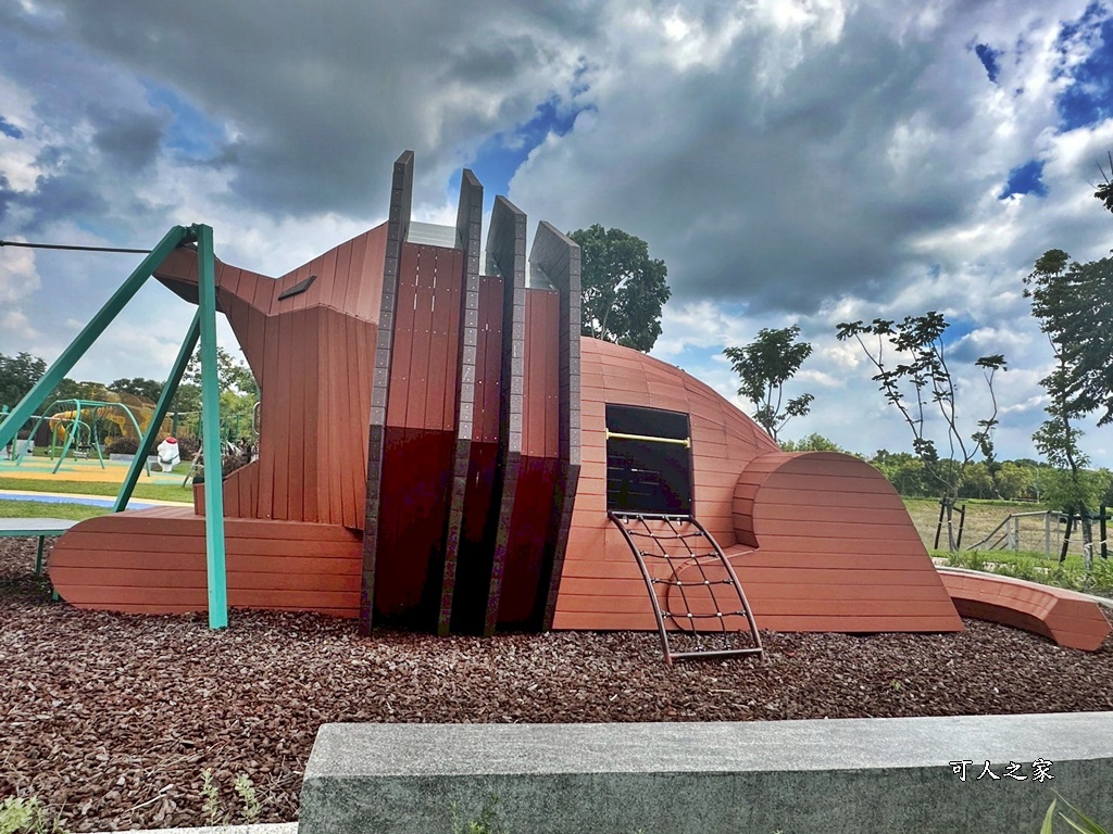 免費公園,彰化親子景點,溜滑梯,滑索,熊趣米公園,田中公園,親子放電,遛小孩