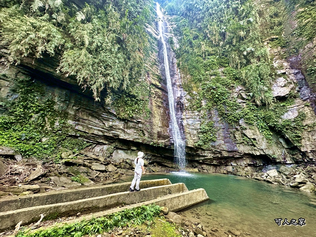 ig打卡,古坑景點,地質奇景,天長地久瀑布步道,森林浴,瀑布祕境,療癒系景點,自然寶庫,親子步道,貝殼化石,輕鬆健行,雲林古坑
