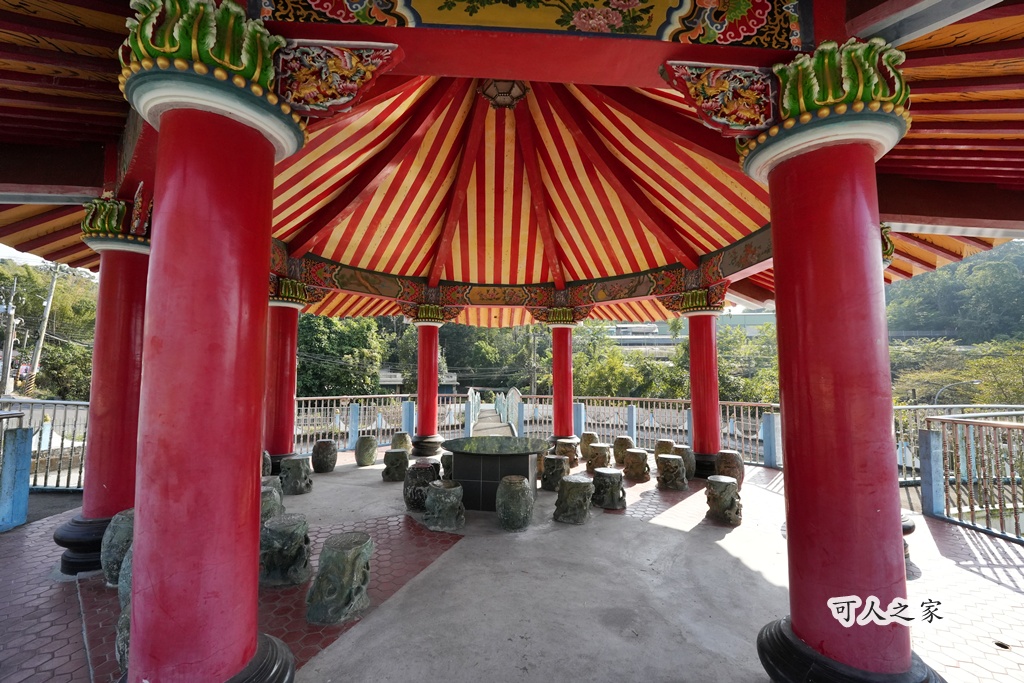 八卦地球,古坑靈台山建德寺,地母廟,雲林寺廟,雲林拍照景點,雲林景點,靜心秘境