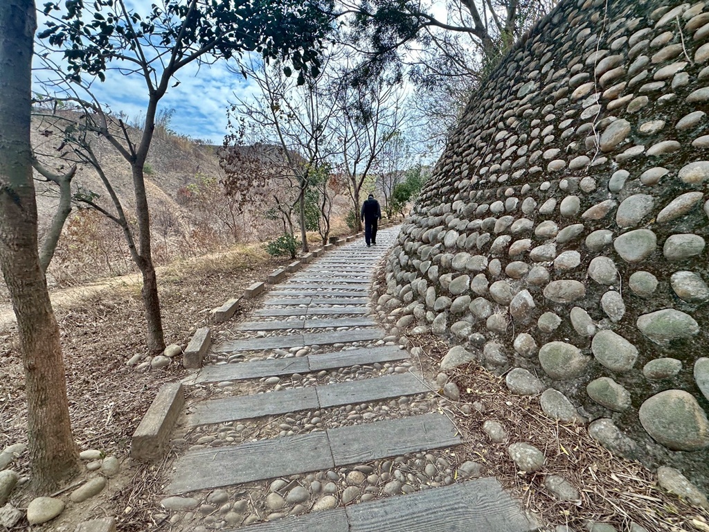 C路線,O型路線,休息涼亭,假日出遊,停車場,健行推薦,健行步道,台中步道,台中火力發電廠,台中龍井,國道三號橋下,土地公廟,大榕樹,大肚溪出海口,家庭健行,廁所,彰化線西鄉,戶外活動,木棧道,烤地瓜,登山,竹坑南寮登山步道,自然風光,親子共遊,觀景平台,踏青,輕鬆步道,雙龍搶珠,鯉魚山公園,龍井區,龍止觀