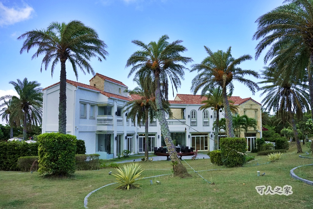 墾丁姊妹沙灘別墅,沙灘,海景4人房附陽台,船帆石住宿推薦,草地