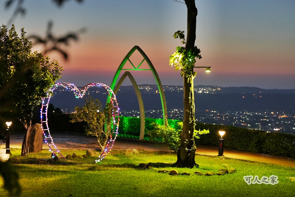 公館夜景,台灣夜景,夕陽景色,情侶約會地點,桐遊柿界,浪漫夜景,苗栗夜景,苗栗景觀餐廳,苗栗景點,親子景點